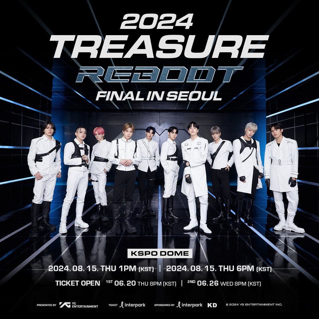 【予約】2024 TREASURE RELAY TOUR [REBOOT] FINAL IN SEOUL