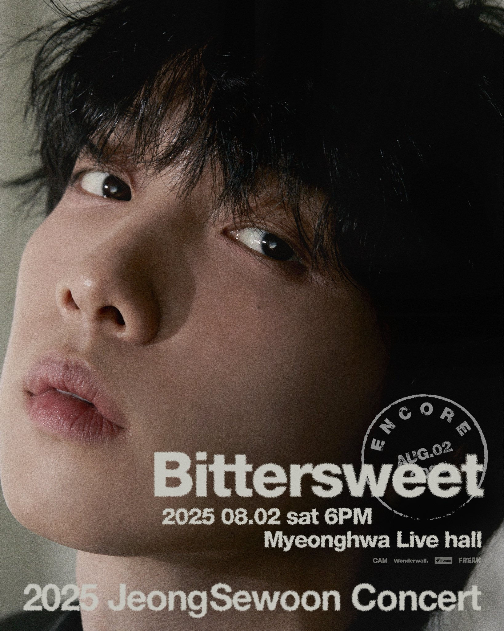 【予約】2025 チョンセウン 小劇場 コンサート 〈Bittersweet〉 ENCORE