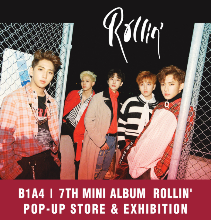 B1A4 7th Mini Album[Rollin'] ポップアップストアグッズ代行
