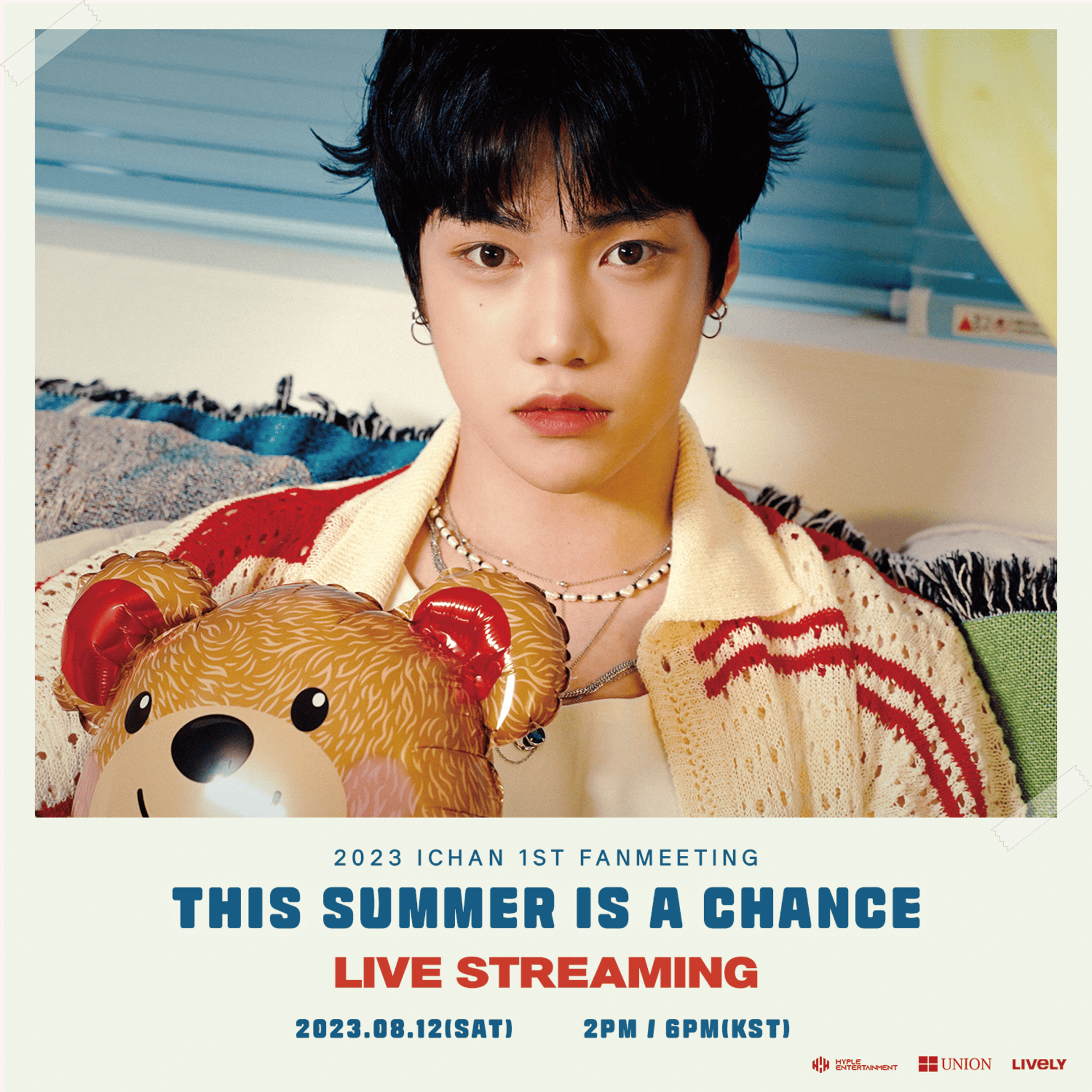 【予約】 2023 ジョンイチャン 1st FANMEETING 〈THIS SUMMER IS A CHANCE〉