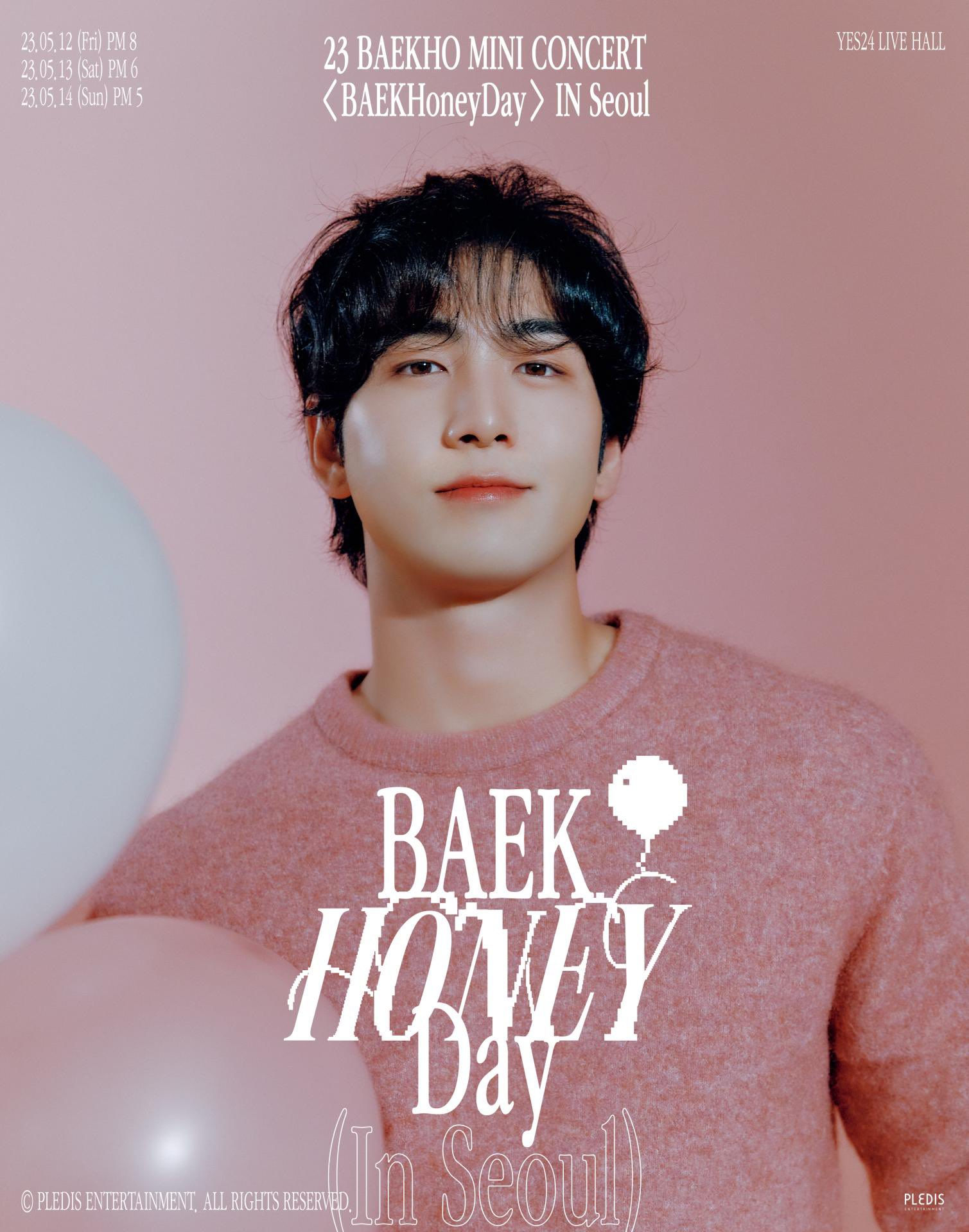 【予約】2023 BAEKHO MINI CONCERT 〈BAEKHoney Day〉 IN SEOUL