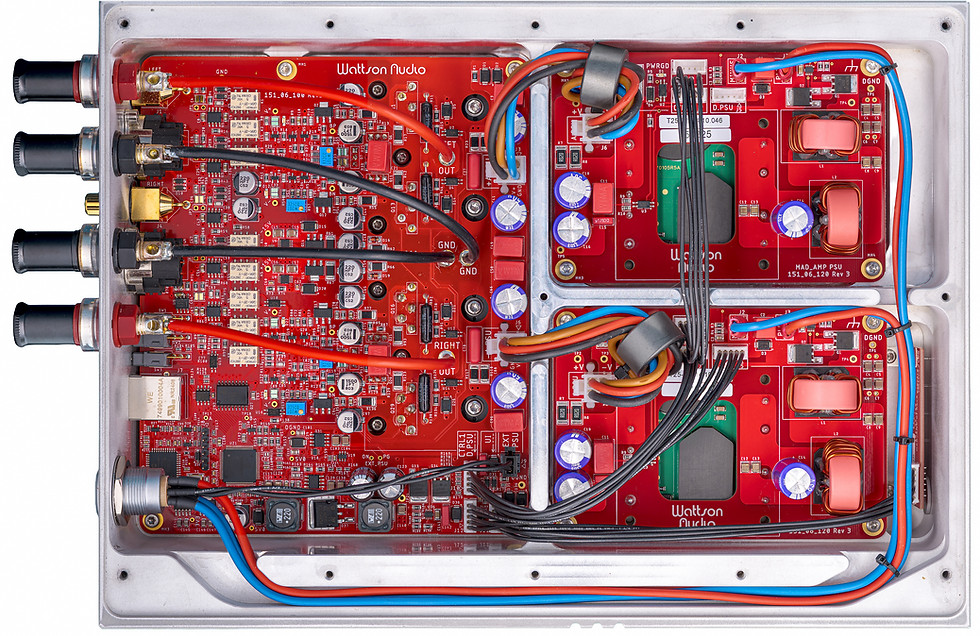Madison Amplifier Interior