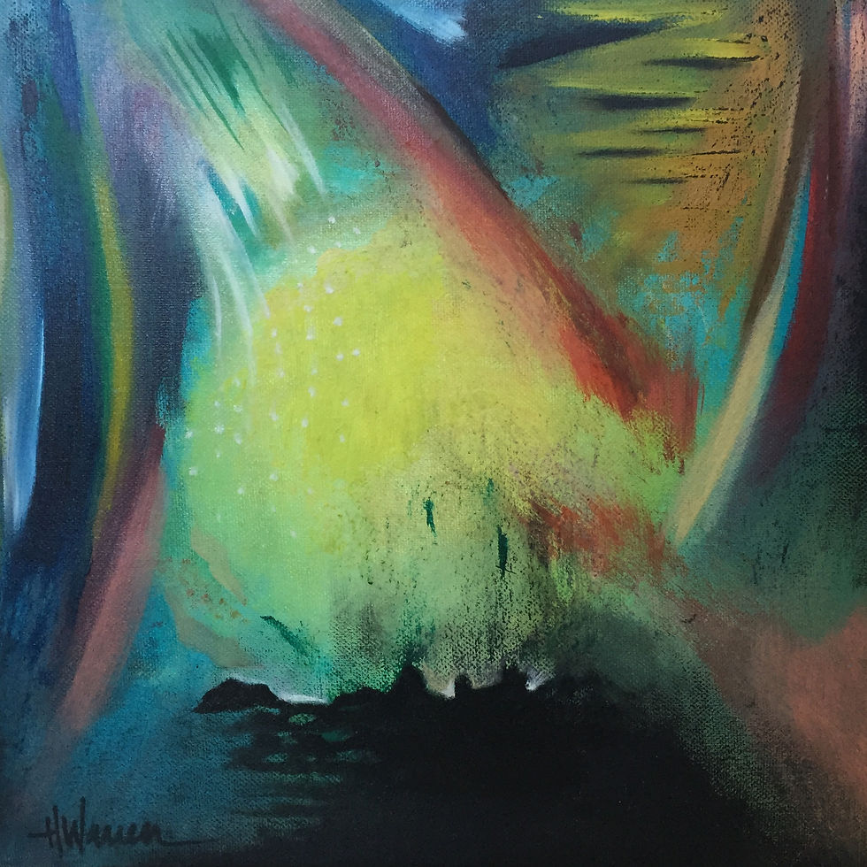 Cavernous Light Show by H. Warren