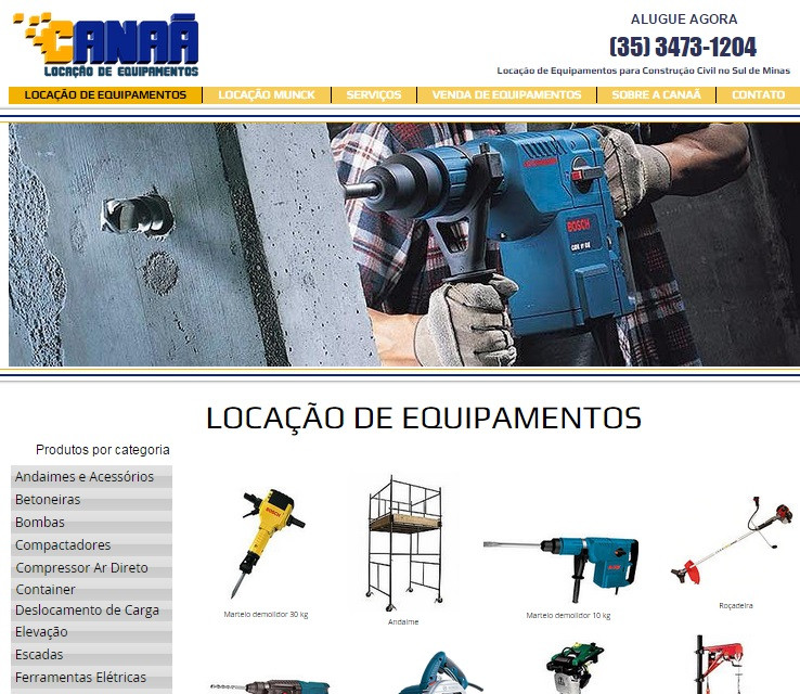 Canaa Locacao de Equipamentos