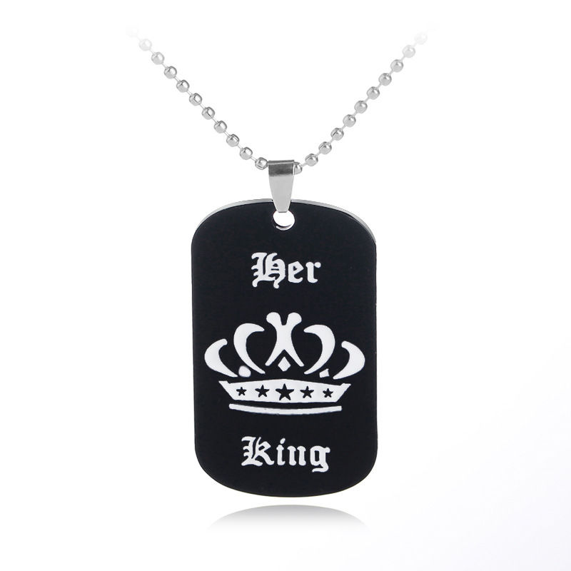 Thumbnail: Her King &amp; His Queen Necklace