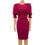 Thumbnail: elegant bodycon pencil midi dress 