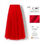Thumbnail: 720-degree Square Dance Red Mesh Half-length Skirt, Large Swing Skirt, Thin A-l
