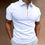 Thumbnail: Men&amp;#039;s Polo Shirt Solid Color Short-sleeved