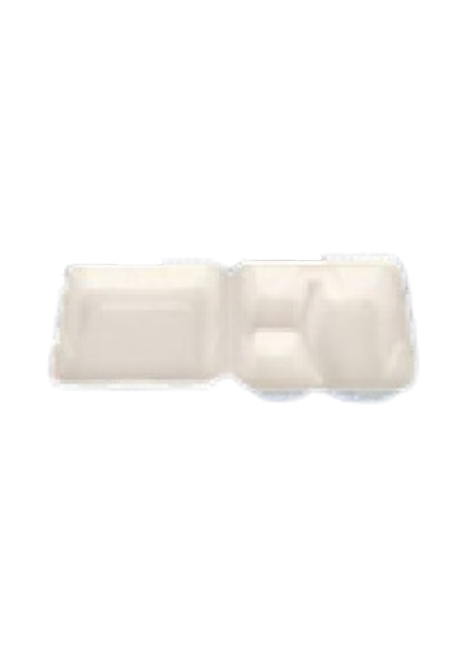 10 INCH 3 COMPARTMENT CLAMSHELL