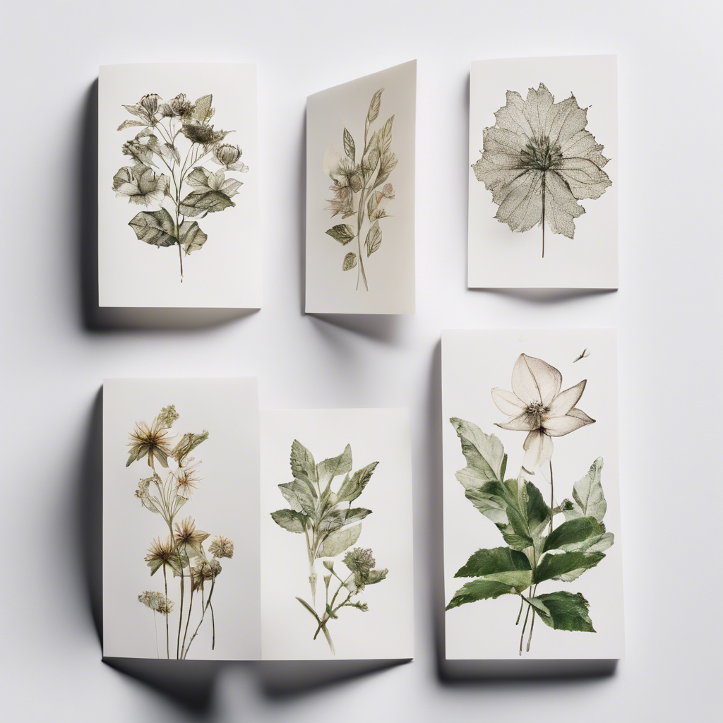 Botanical Garden Greeting Card Set