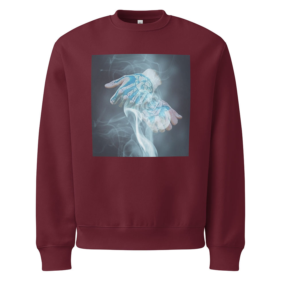 Thumbnail: KM - Oversized heavyweight sweatshirt