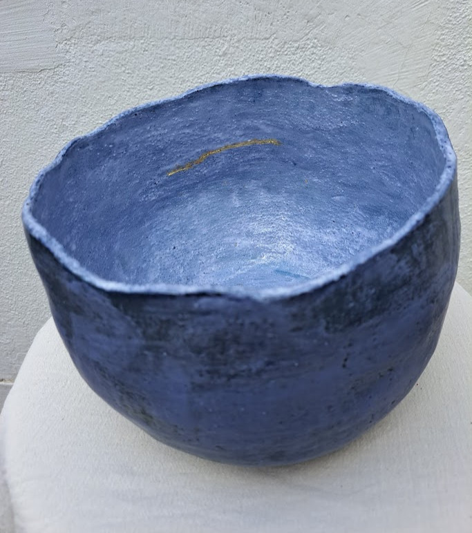 Cumbuca Azul em Cerâmica Artesanal 1