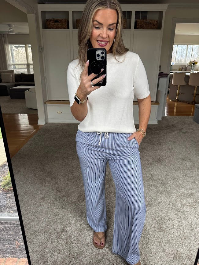 30% OFF my Drawstring Linen Pants