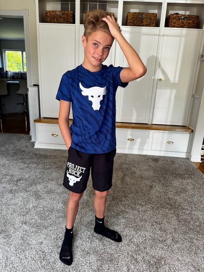 I just CAN'T with my cutie model!!!! I mean... SWOOOON 😍😍OK, his FAVORITE Brand: Under Armour is a TRIPLE DEAL Today!! Outlet SALE + codes are S-T-A-C-K-I-N-G!!!