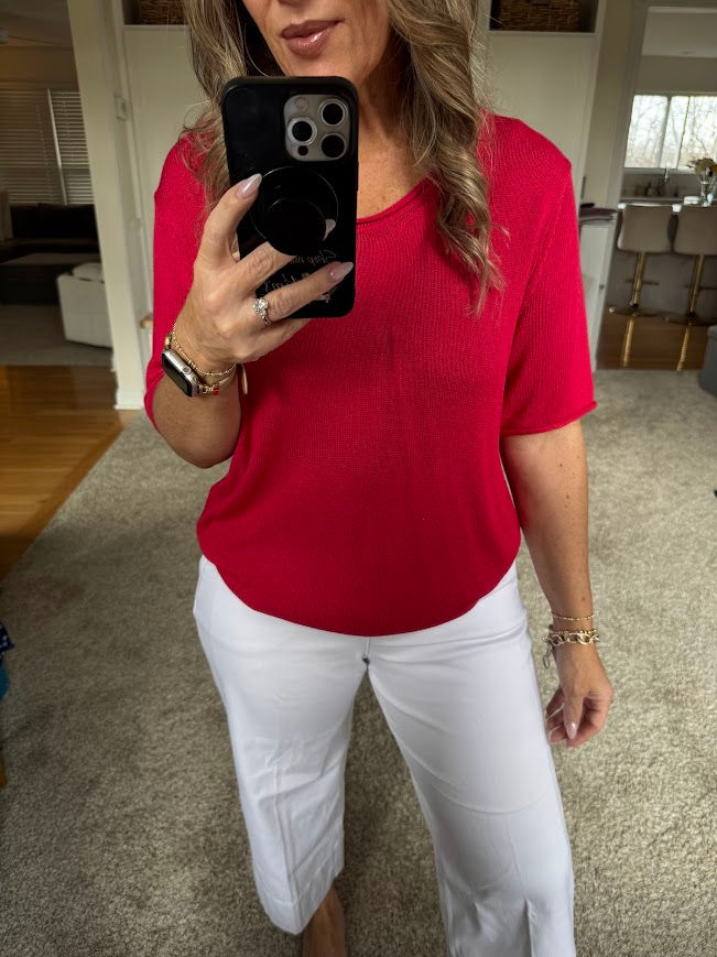 LOVE this super thin, lightweight sweater. 