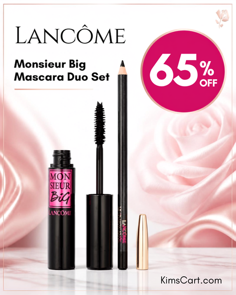 Lancome Fans… grab this Monsieur Big Mascara Duo Set 65% OFF!!
