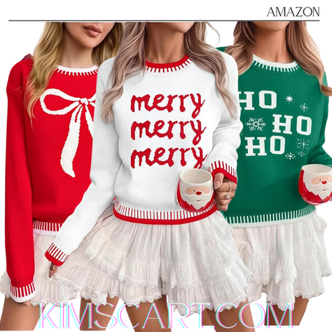 🎅 The CUTEST Holiday Sweaters!! I can’t decide which one I like best