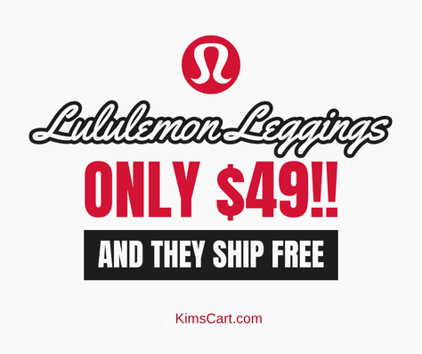 LuLuLemon Leggings $49Free shipping