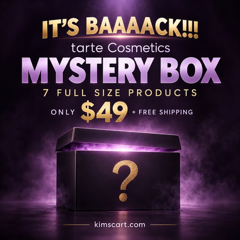 tarte Cosmetics Mystery Box is BACK!!