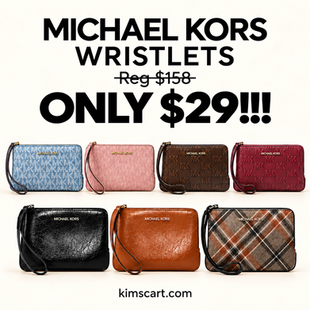 MICHAEL KORS WRISTLETS ONLY $29!!!
