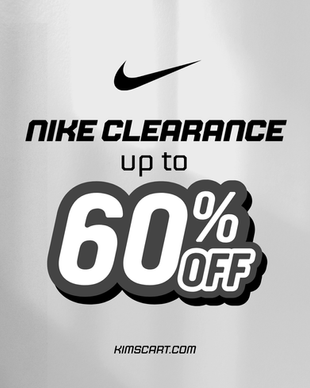 NIKE CLEARANCE up to 60% OFF!!