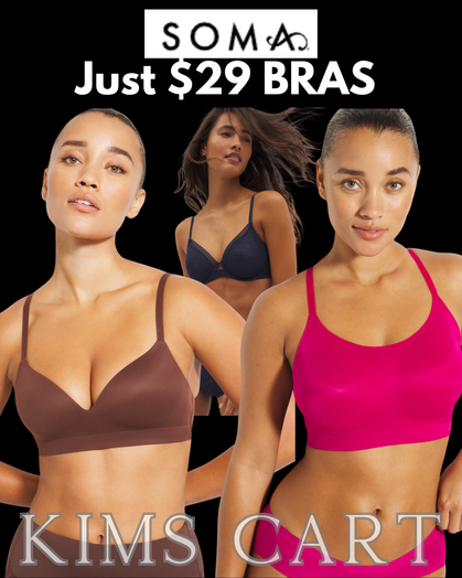 🎉🎉🎉Soma's FAMOUS BRA EVENT is HAPPENING!!  Just $29 BRAS (up to 50% OFF)