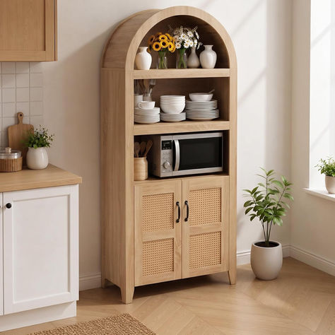 🏡 This cabinet is giving farmhouse chic and we are OBSESSED! 😍