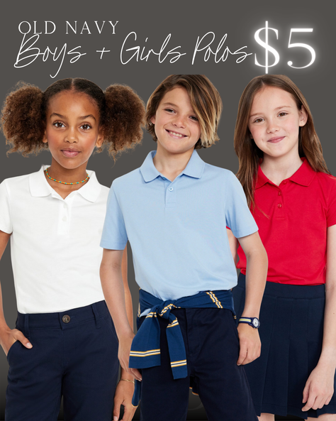 $5 School Polos!!!!! Please T-A-G other Mommas below