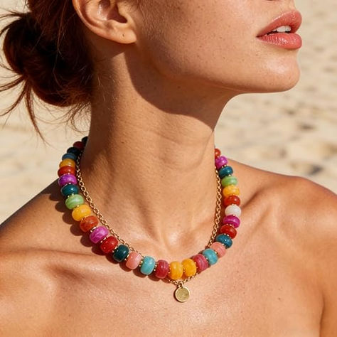 HOT SUMMER TREND: Boho Beaded Necklaces!
