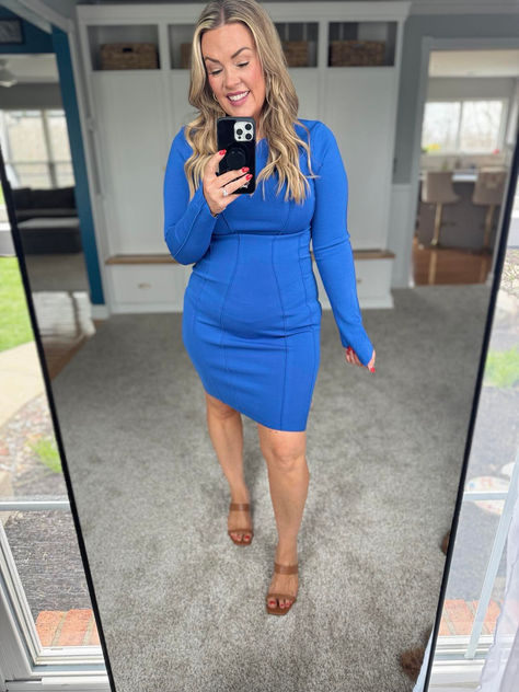Grab my Bodycon Mini Dress for 25% off!! 🥰 Loving the shape it gives me!!