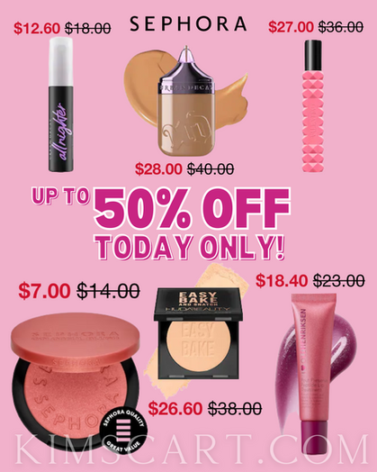 💋 💄 Up to 50% OFF some of our favorite Make Up Brands!!  I mean.... check out these prices!! 