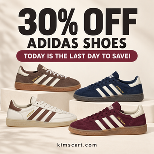 30% OFF adidas shoes