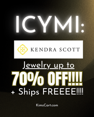 ICYMI: Kendra Scott Jewelry up to 70% OFF!!!!