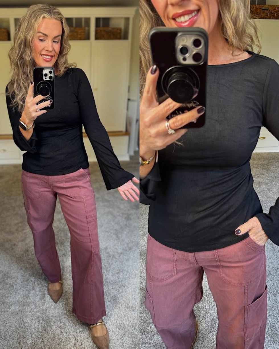 Fall Favorite: this Bell-Sleeve Top