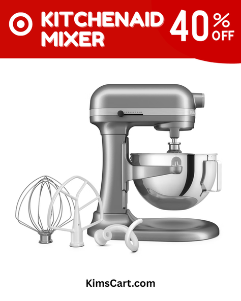I LOVE my Kitchenaid Mixer!!  Grab yours 4 0 % OFF Today!!