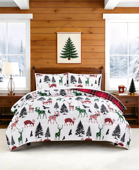 Wait. What? Christmas Comforters ONLY $21.99?!!?