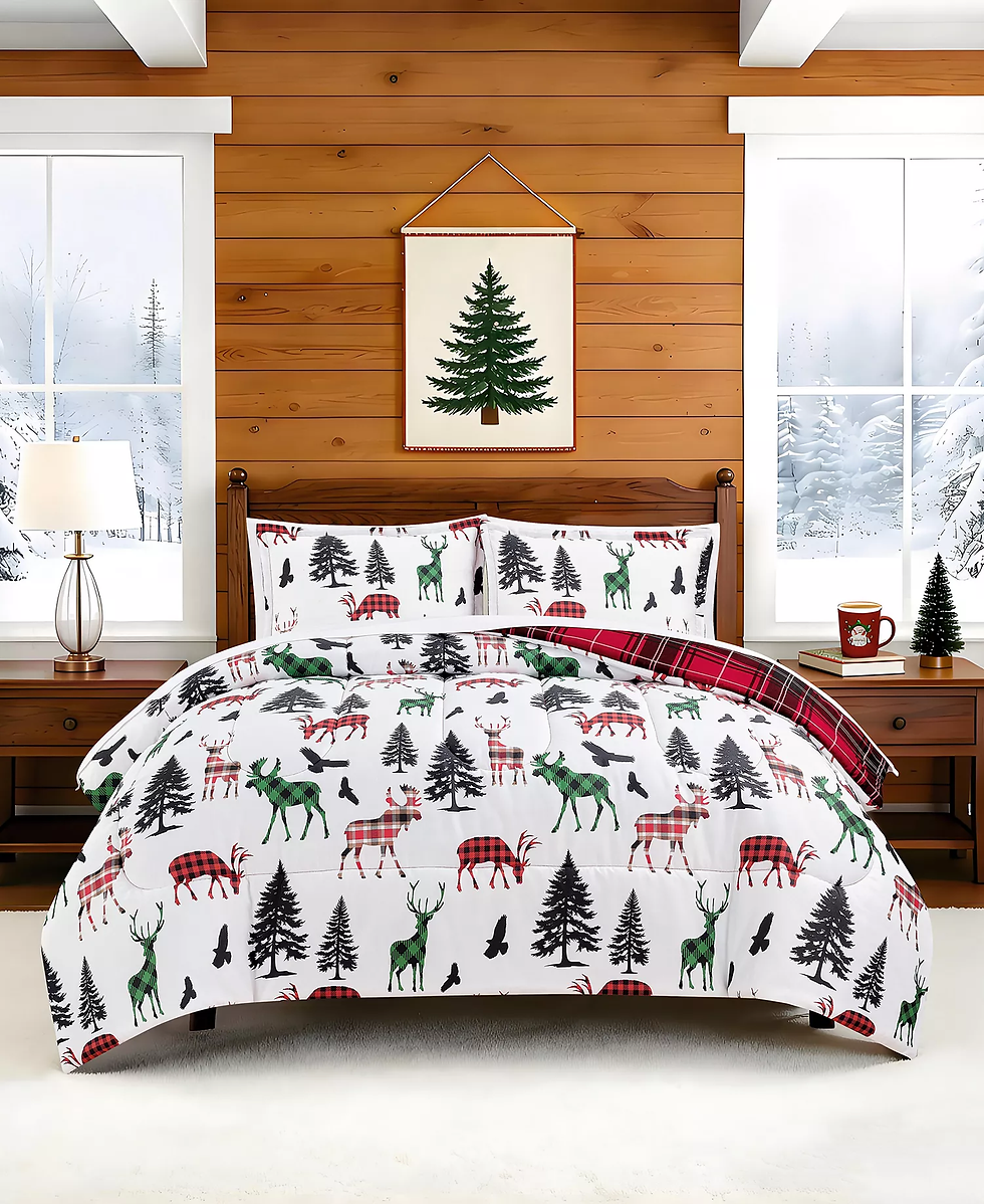 Wait. What? Christmas Comforters ONLY $21.99?!!?