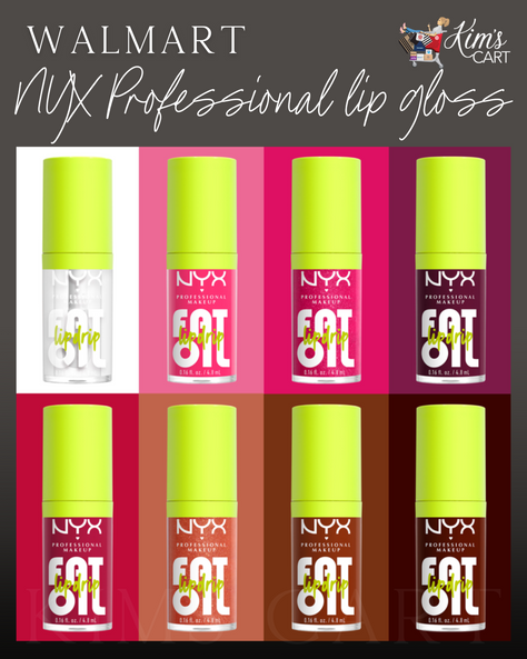 💋 These NYX Professional Makeup Fat Oil Lip Drip Hydrating Lip Gloss are all the rage!! Have any of you tried them yet? They claim to be super hydrating.