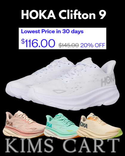RARE 20% OFF HOKA Clifton 9!!!