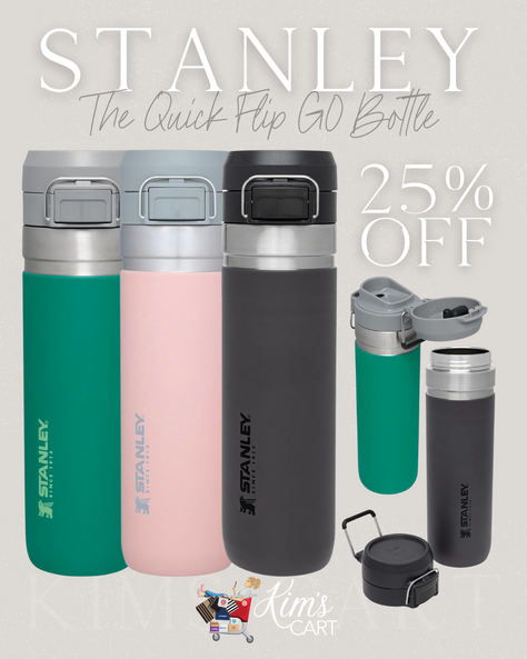 ⬇️LOWEST PRICE IN 30 DAYS⬇️ Score 25% OFF The Stanley GO The Quick Flip GO Bottle