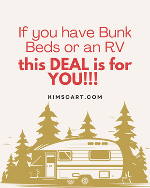 If you have Bunk Beds or an RV - this DEAL is for YOU!!!