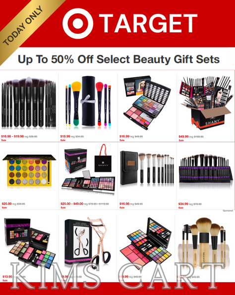 While most retailers' deals have slowed down, Target is still comin' in hot!! 🎯 Today ONLY score Beauty Gift Sets up to 50% OFF!!