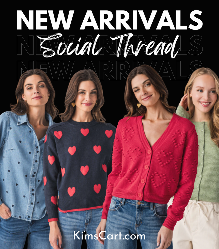 NEW ARRIVALS over at Social Thread!!!