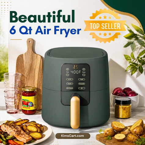 TRENDING: Beautiful 6 Qt Air Fryer with TurboCrisp Technology