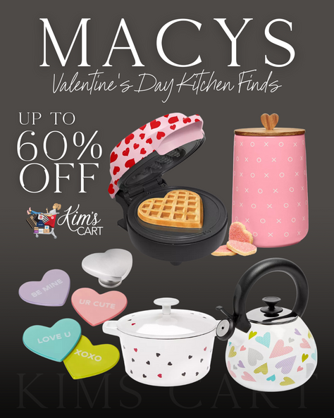 The cutest Valentine's Day Kitchen Finds are up to 60% OFF today!!