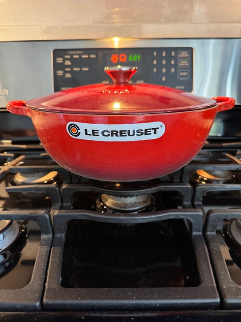 I busted out my Le Creuset this weekend to make my homemade chili