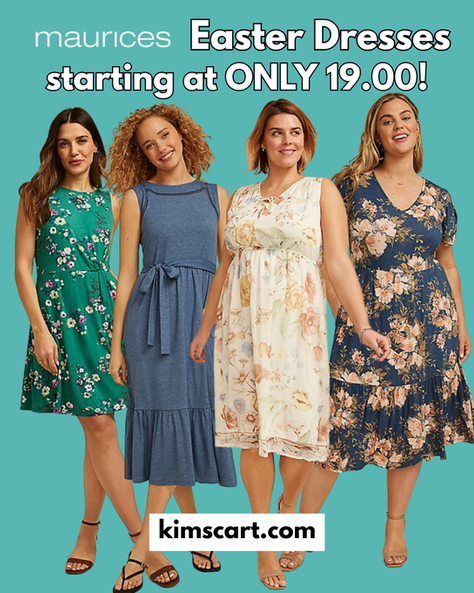 Easter is just 2 weeks away, besties… Grab your Easter Dress - starting at ONLY 19.00!!