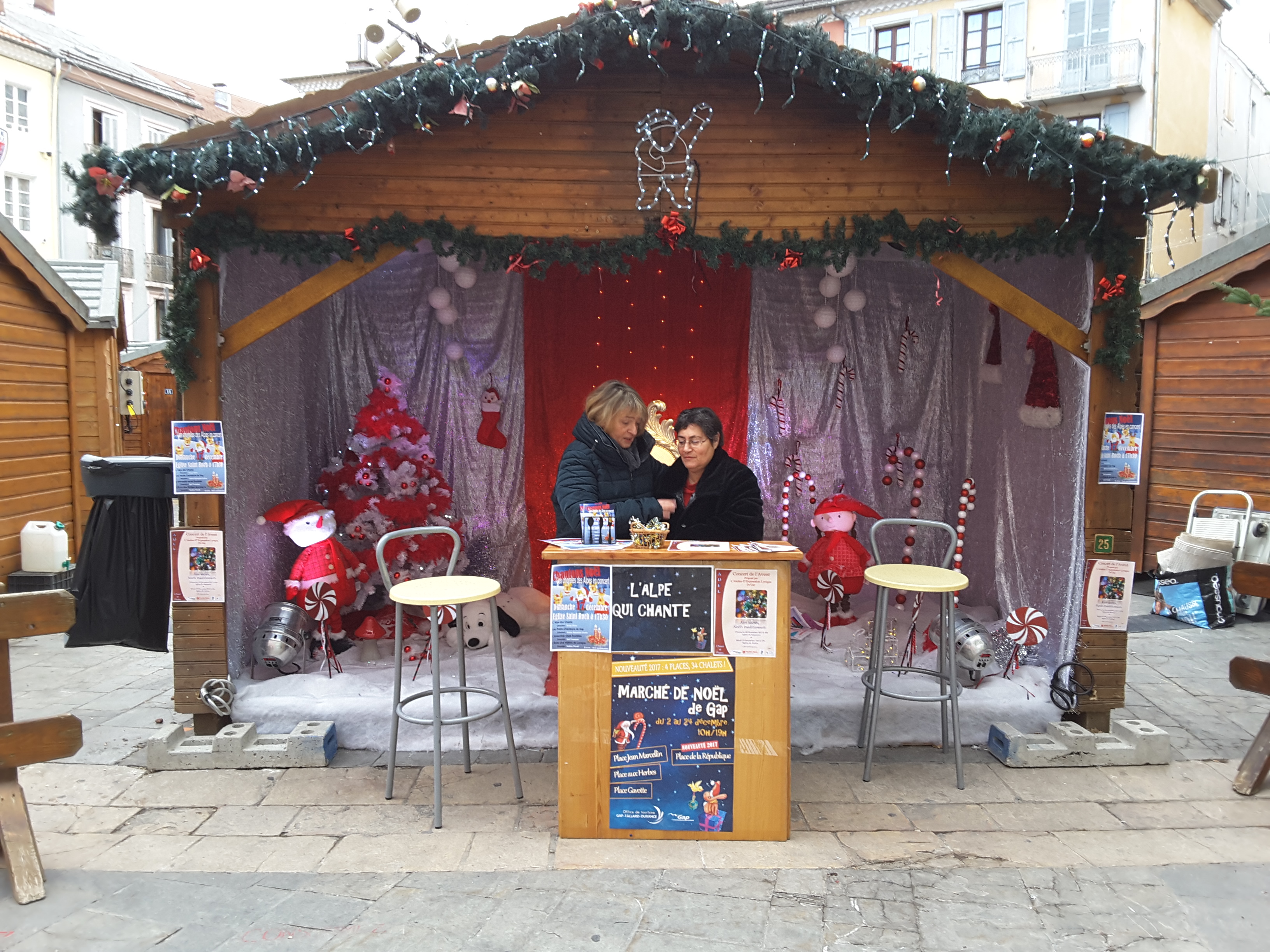 Stand de Noël de l'Alpe