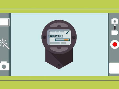 Door locked during visit for meter reading?