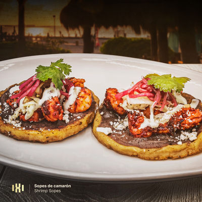 IXIBeachIslaMujeresBeachClubShrimpSopesMexicanFoodSeafoodPlayaNorteIslandCaribbean.VNFB.jp